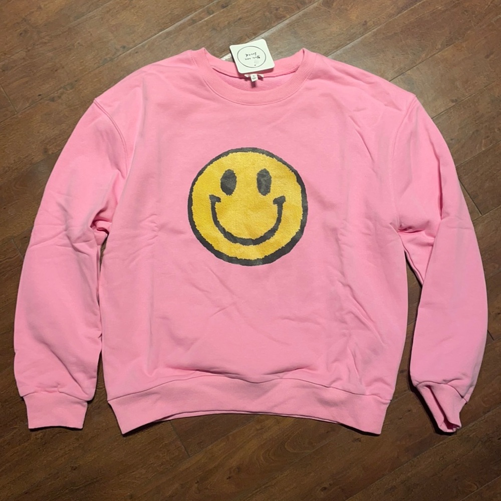 *HOST PICK*   BNWT Happy Face Sweater